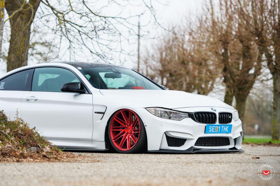  BMW M4 Coupe on Vossen Wheels (VPS-307T) 2017 года  (фото 14 из 20)